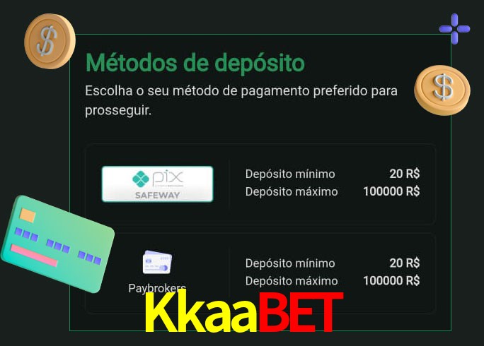 O cassino Kkaabet oferece uma grande variedade de métodos de pagamento