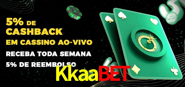 Promoções do cassino ao Vivo Kkaabet